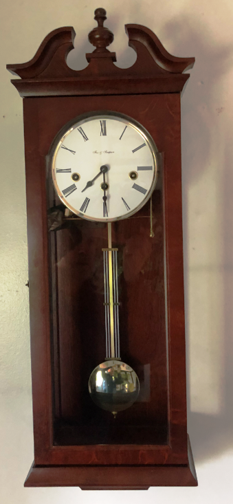 Mahogany Wall Clock – SOLD