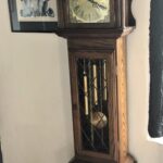 Oak Grandfather Clock – Breckland – Sold